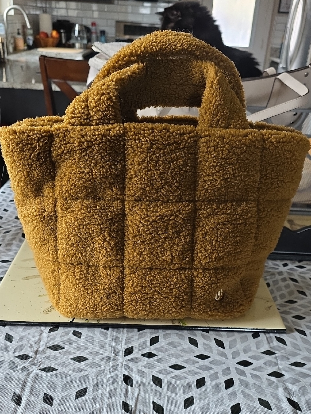Lululemon Cozy Mustard Sherpa Tote Bag - Women